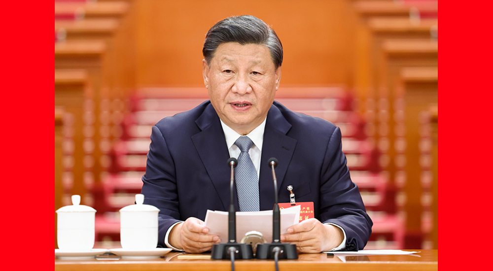 10月15日，中國共產(chǎn)黨第二十次全國代表大會(huì)在北京人民大會(huì)堂舉行預(yù)備會(huì)議。習(xí)近平同志主持會(huì)議。