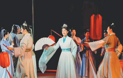 圖為歌劇《李清照》劇照。 浙江演藝集團(tuán)供圖