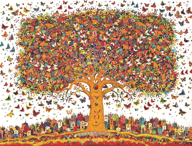 生命之樹(油畫) 讓·佛朗索瓦·拉瑞爾(法國) 作