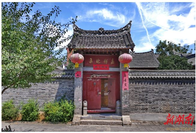 棣花古鎮(zhèn)的賈平凹老宅。