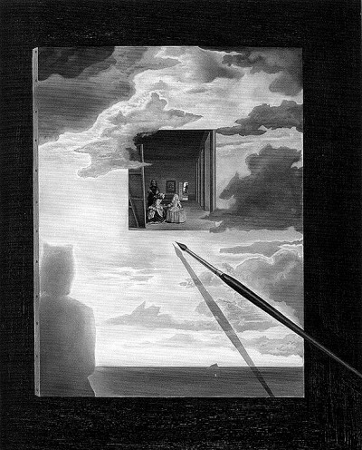 達利創(chuàng)作的《宮娥》變體畫