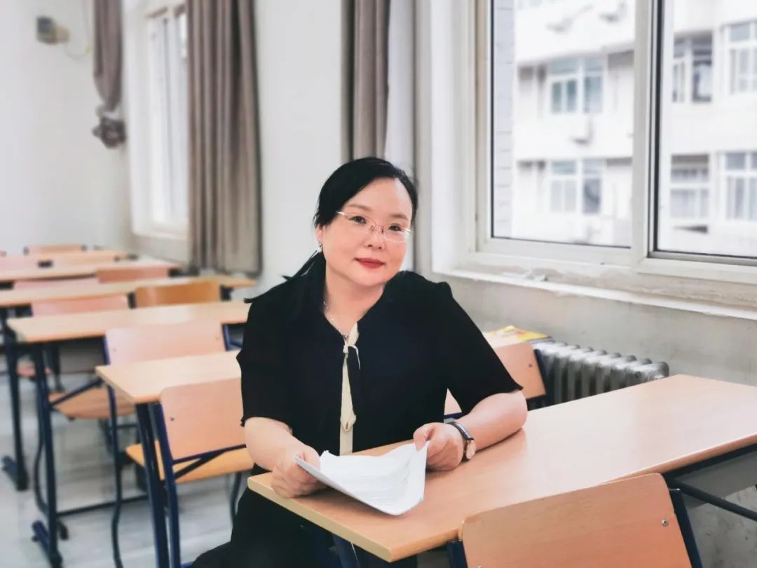 2021年，張莉在北師大教室