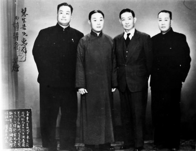 京劇“四大名旦”合影（左起：程硯秋、尚小云、梅蘭芳、荀慧生） 資料圖片