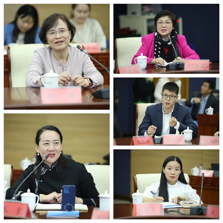 舒非、禾素、何佳霖、周江明、吳燕青發(fā)言