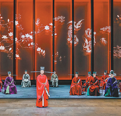 《蘇堤春曉》劇照。 　　中國國家話劇院供圖