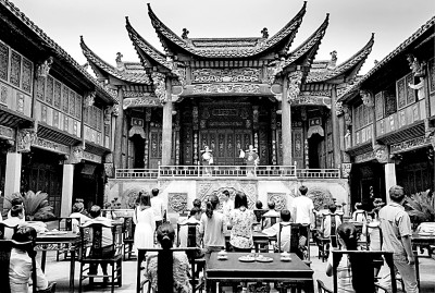 南京溧水古戲臺。資料圖片