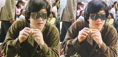 《飛鷹計(jì)劃》修復(fù)前后對比，右為修復(fù)后畫面。 　　本文配圖由出品方提供