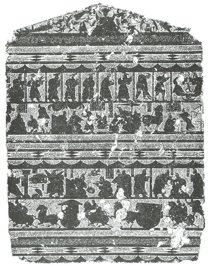 武梁祠西壁畫(huà)像