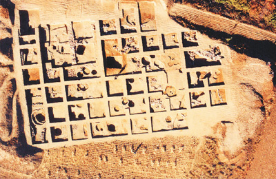 牛河梁遺址第十六地點(diǎn)全景