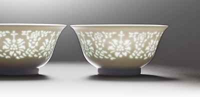 米花瓷碗（宋）。 　　圖為法國吉美國立亞洲藝術(shù)博物館提供