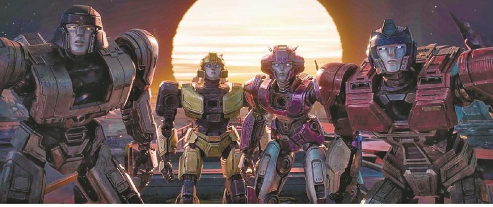 《變形金剛：起源》回到“汽車人”故事的開頭，回溯擎天柱和威震天之間類似“玩具總動員”的童年往事，也回到了這個系列原本的動畫形式。