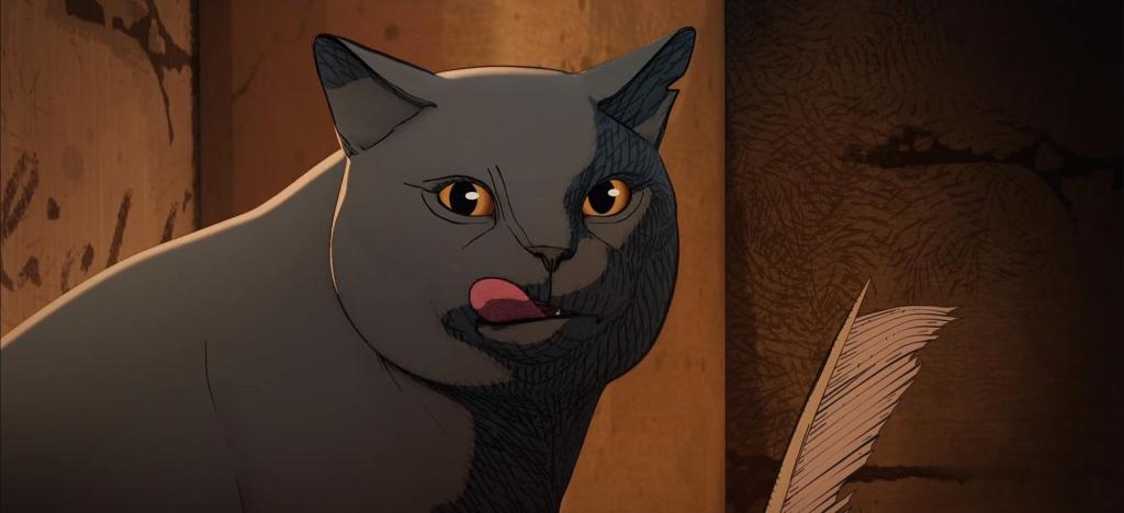 《愛、死亡與機器人》第四季劇照，貓咪大戰(zhàn)撒旦拯救世界。