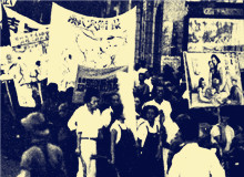 救亡歌詠隊(duì)與知識(shí)青年的革命之路　　演劇隊(duì)抵達(dá)武漢后，冼星海親自參與組建了大量歌詠隊(duì)，吸引了一大批心懷理想的知識(shí)青年。[詳細(xì)]