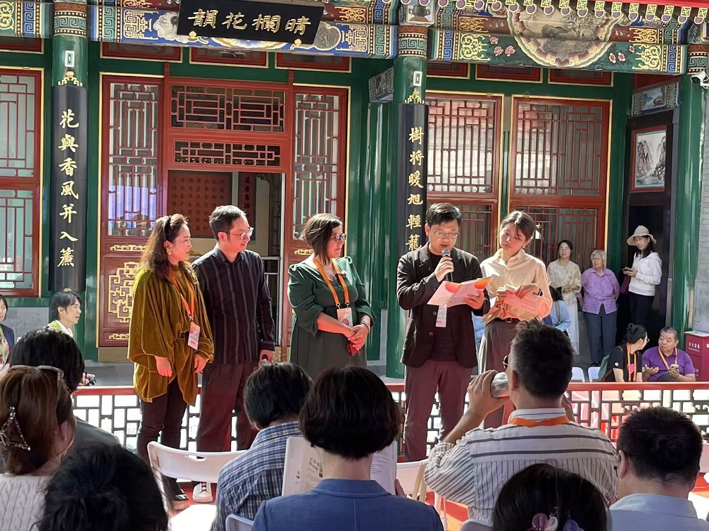 詩歌朗誦現(xiàn)場(chǎng)