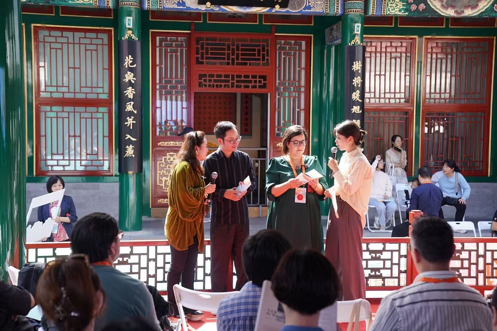 詩歌朗誦現(xiàn)場(chǎng)