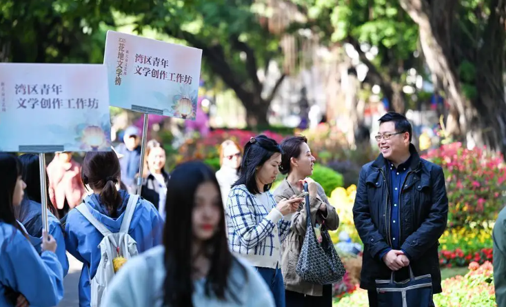 工作坊一行人在沙面采風(fēng)