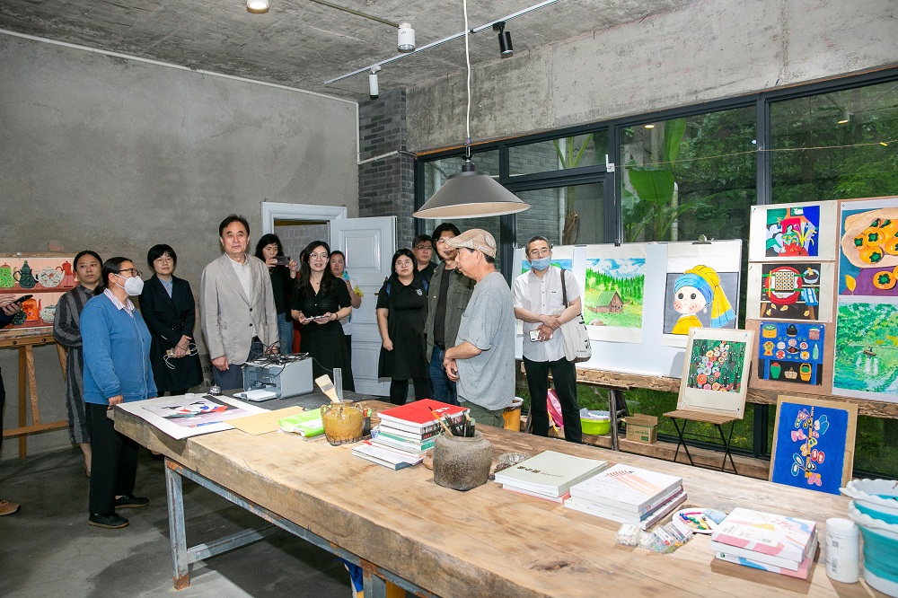 河北省文聯(lián)領(lǐng)導(dǎo)赴臨安實(shí)踐點(diǎn)調(diào)研