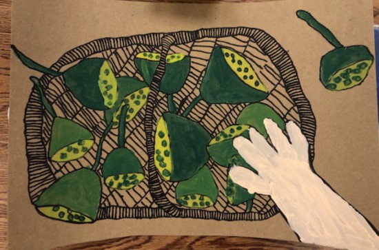 2020年朵云杯少兒書(shū)法繪畫(huà)大賽參賽作品