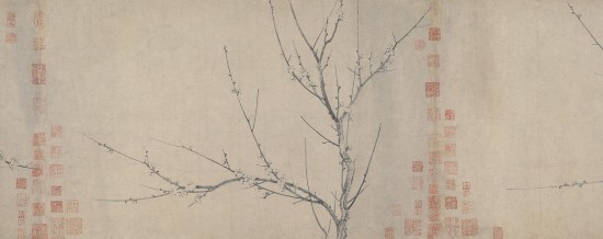 宋 揚(yáng)無咎 《四梅花圖》卷（局部）