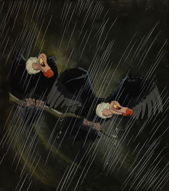 《白雪公主和七個小矮人》中的禿鷹，由迪士尼工作室藝術(shù)家創(chuàng)作，于1938年送給大都會博物館